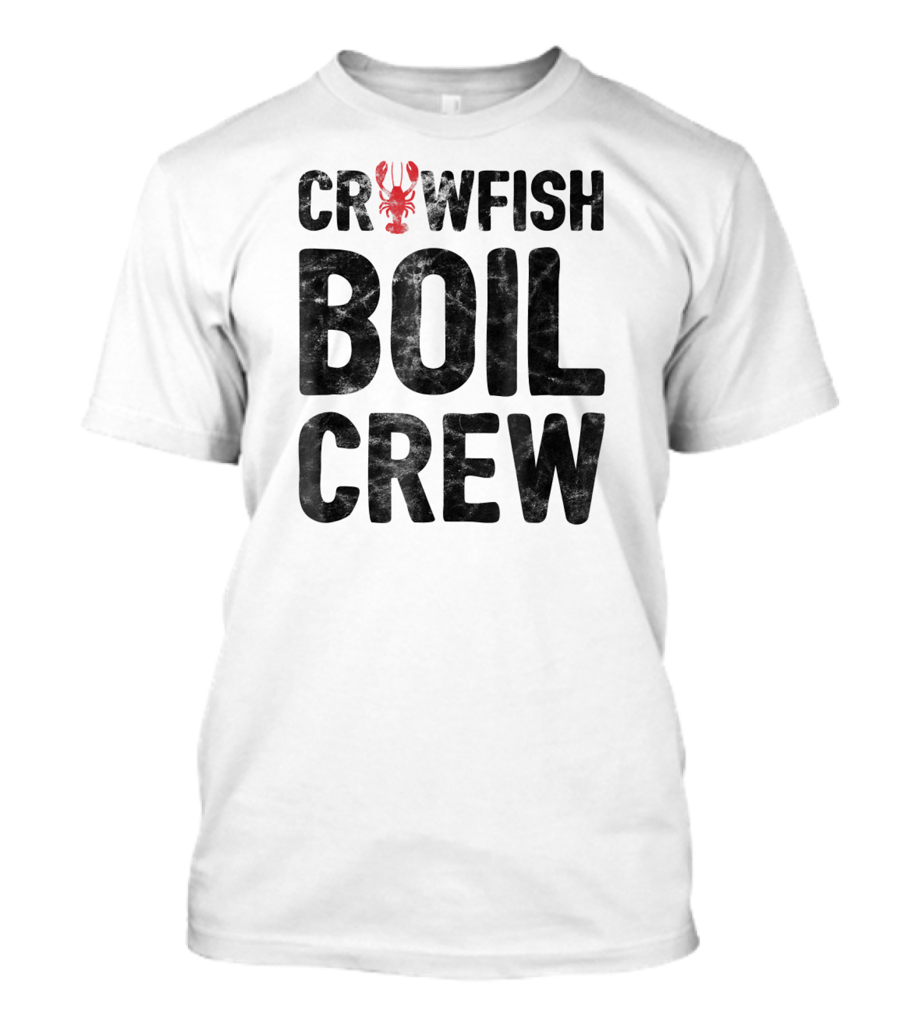 Crawfish Boil Crew Funny Crawfish Red T-Shirt