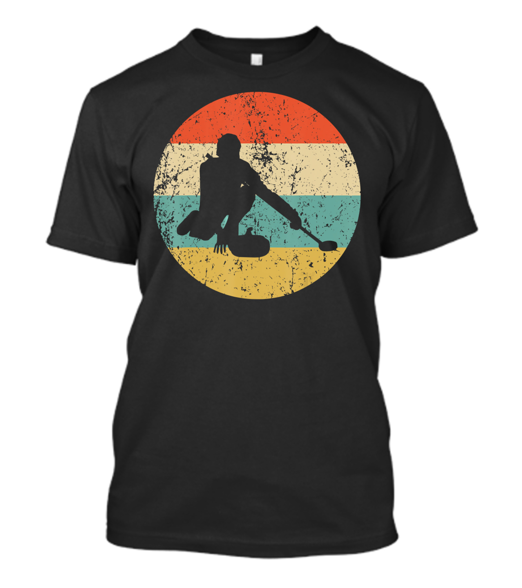 Vintage Retro Curling T-Shirt