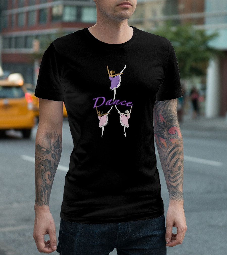 Dance Ballerina for Girls Ballet T-Shirt