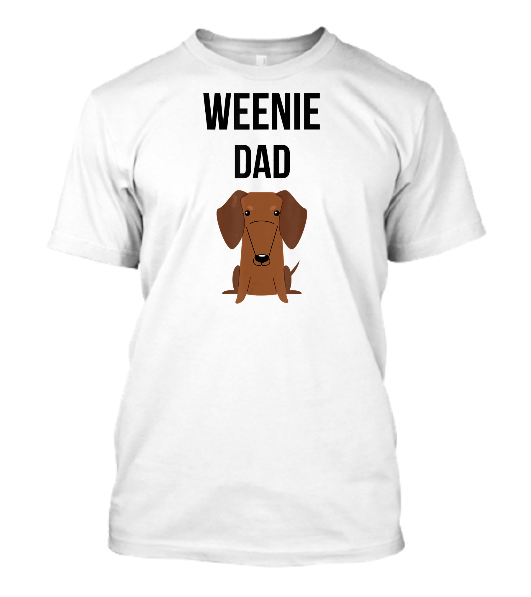 Weenie Dad Dachshund T-Shirt