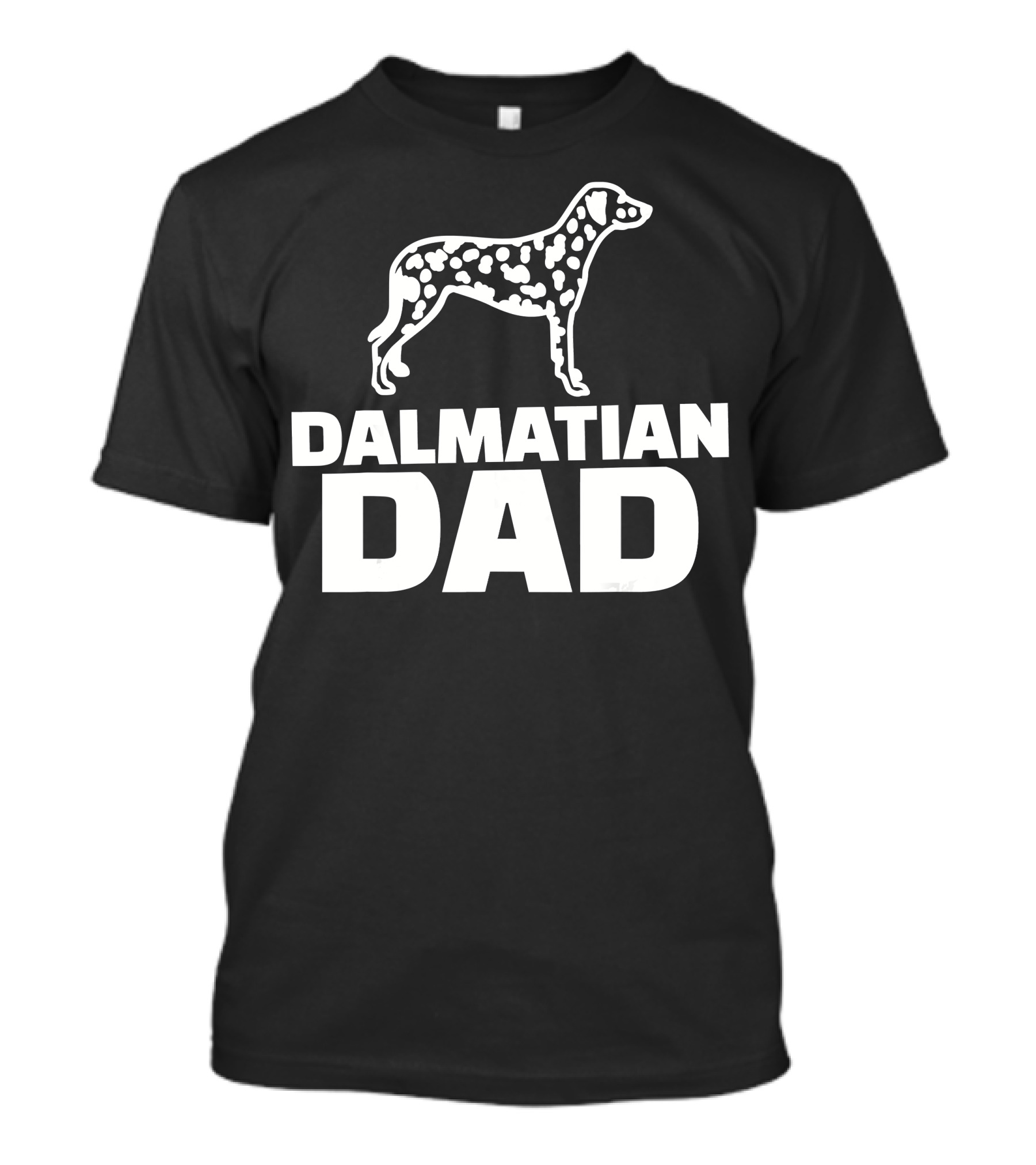 Dalmatian Dad Spotted T-Shirt