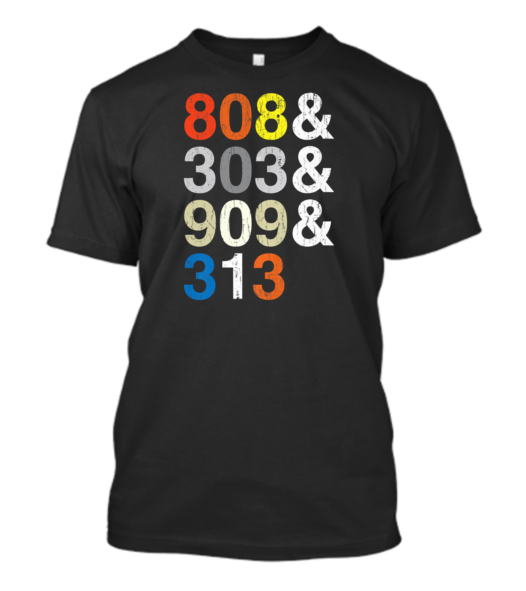 808 303 909 313 Detroit Techno Classic Drum Machines EDM T-Shirt