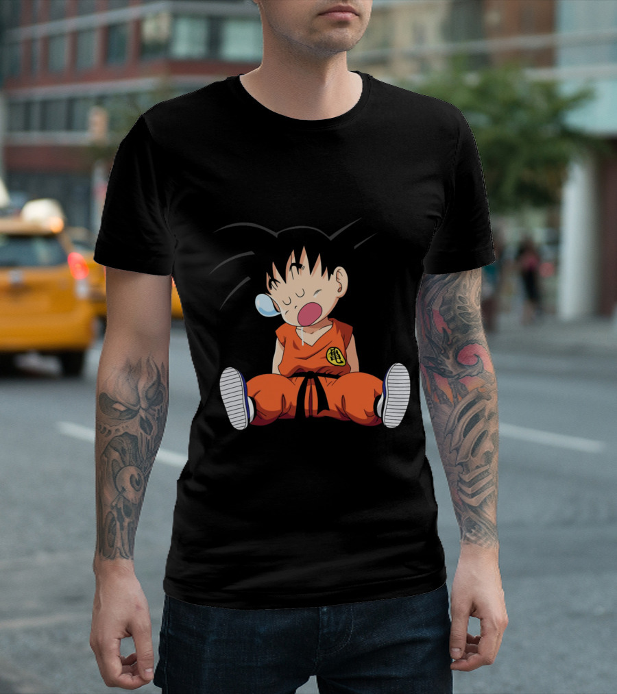 Dragonball Z Goku Kid Sleepy Super Saiyan T-Shirt