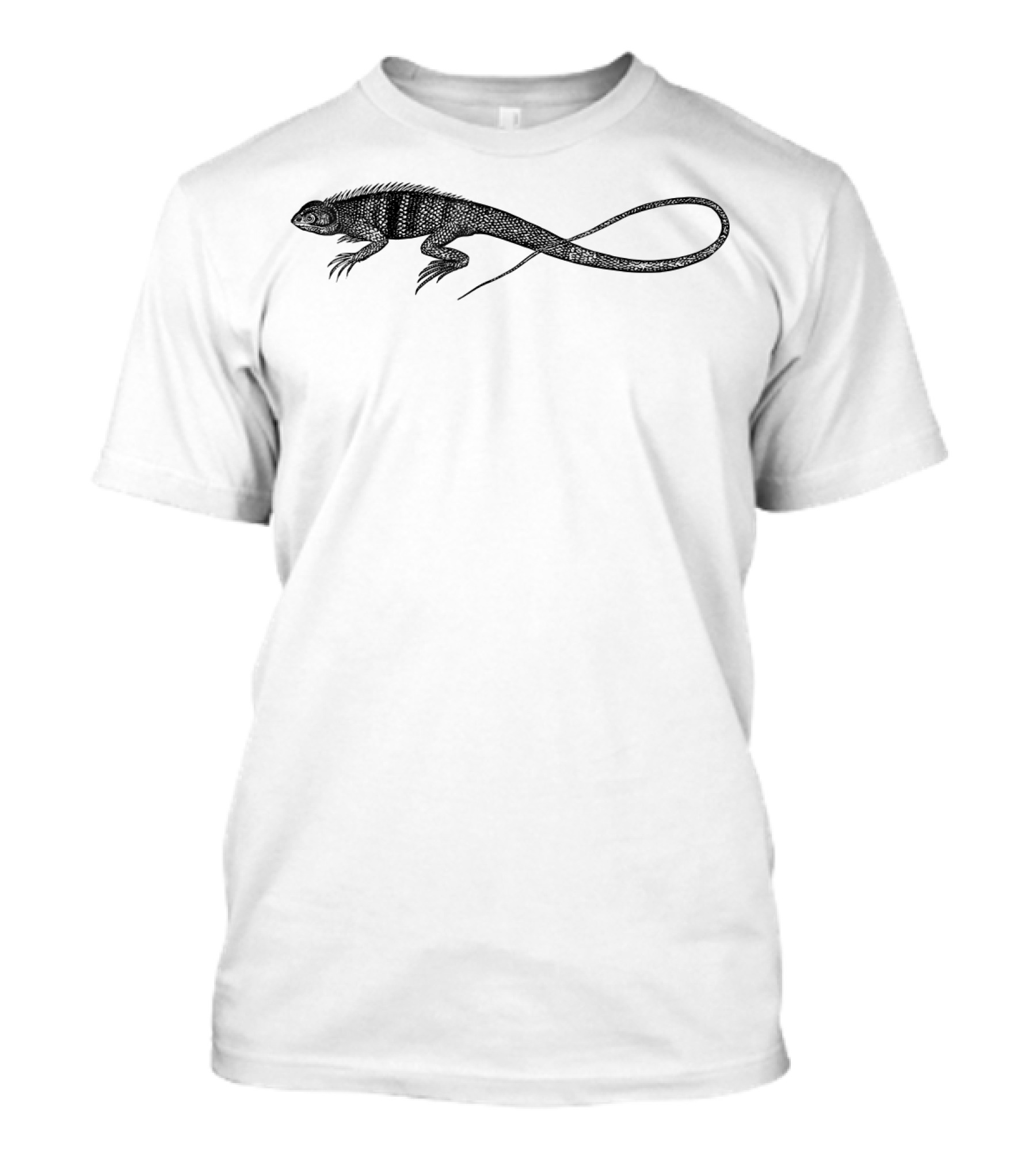 Big Lizard Iguana Bearded Dragon Gecko Reptile Enthusiast T-Shirt