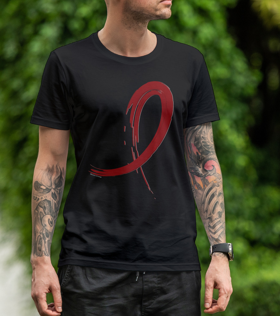 Burgundy Ribbon Stroke Brain Aneurysm Awareness T-Shirt