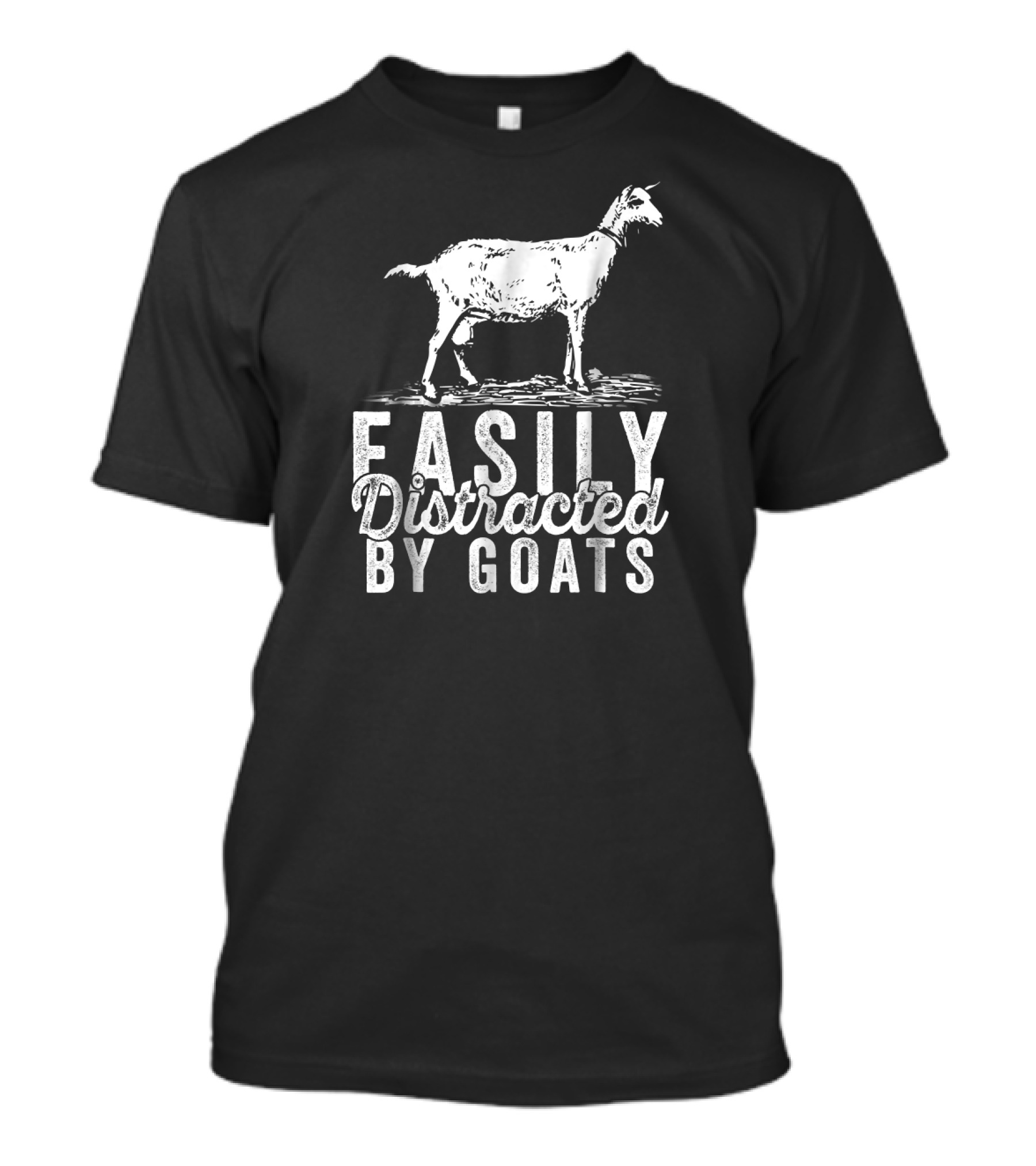 Easily Distracted By Goats T-Shirt