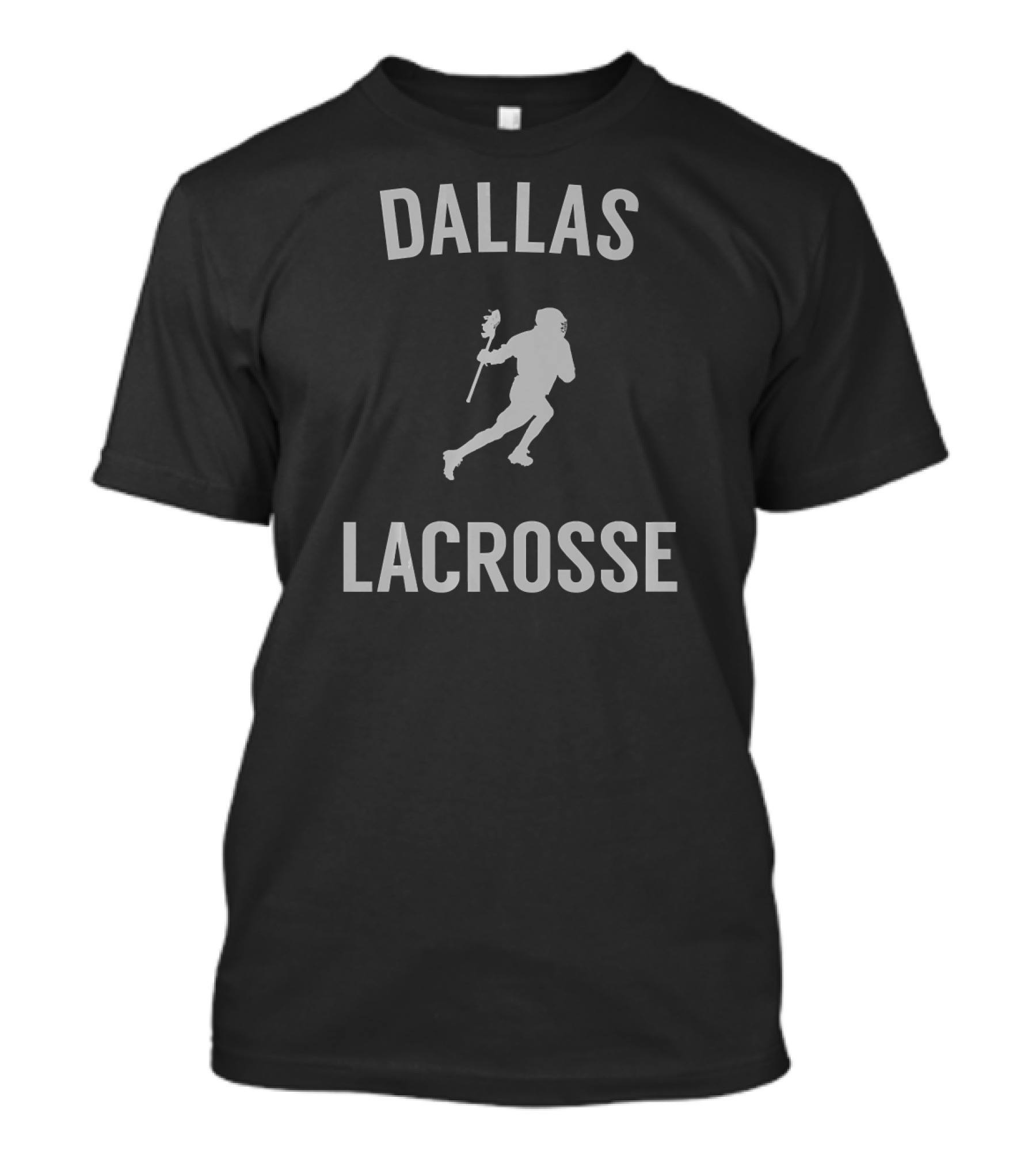 Dallas Lacrosse Player T-Shirt