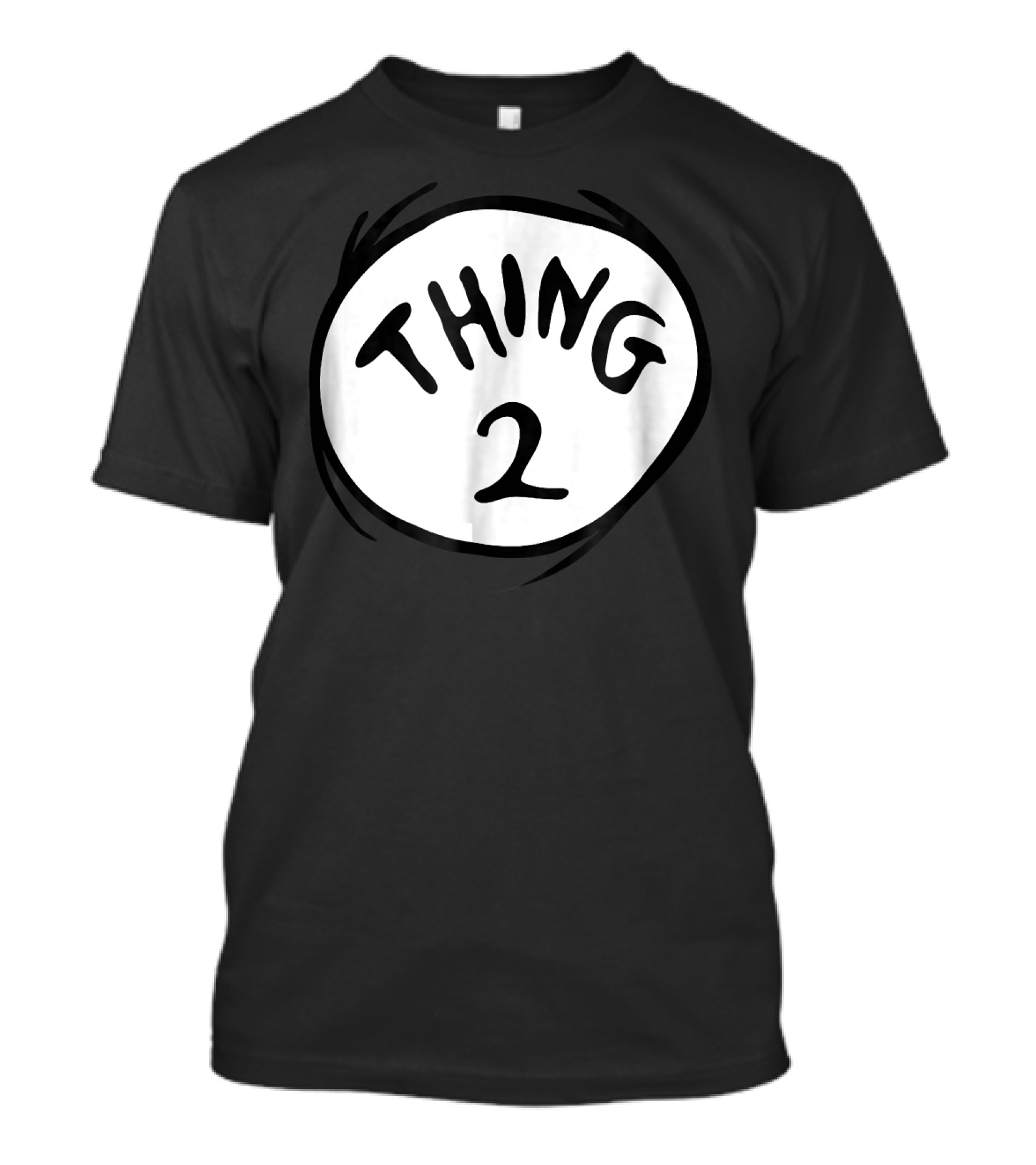 Dr Seuss Thing 2 Emblem T-Shirt