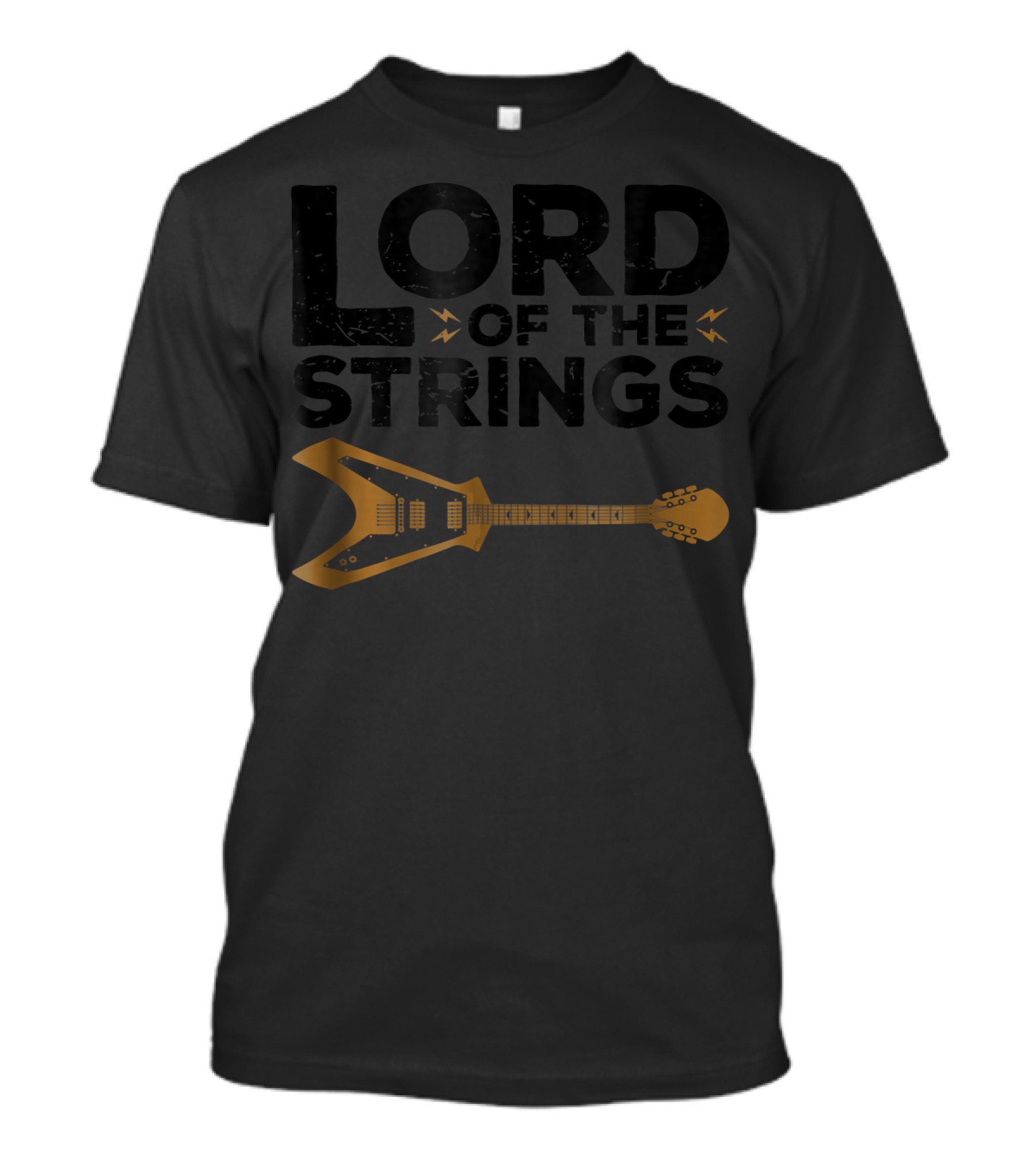 Lord Of The Strings Electric Guitar Play T-Shirt