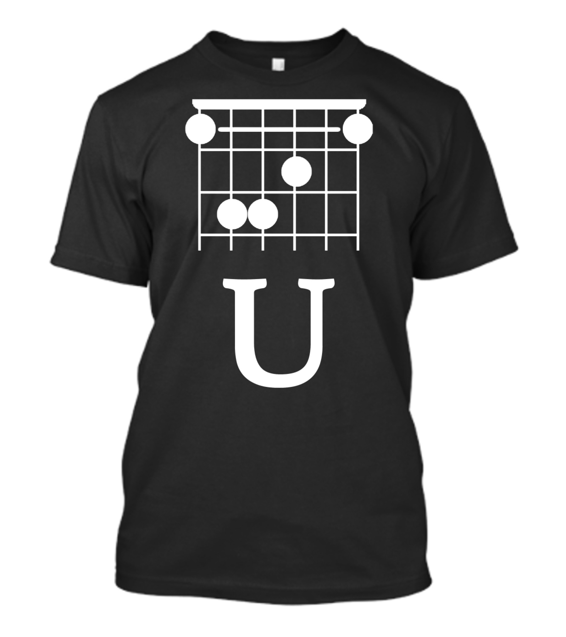 F Chord U Funny Guitar Diagram Humor T-Shirt