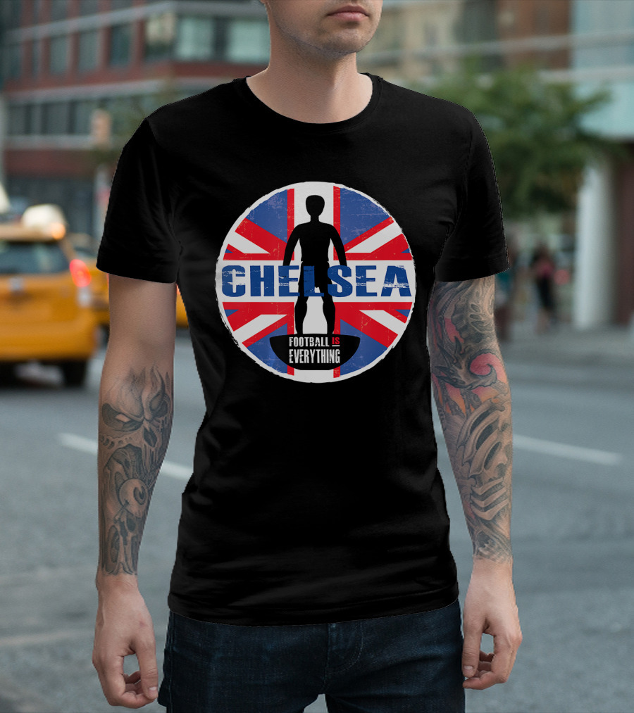 Chelsea Football Is Everything Union Jack T-Shirt