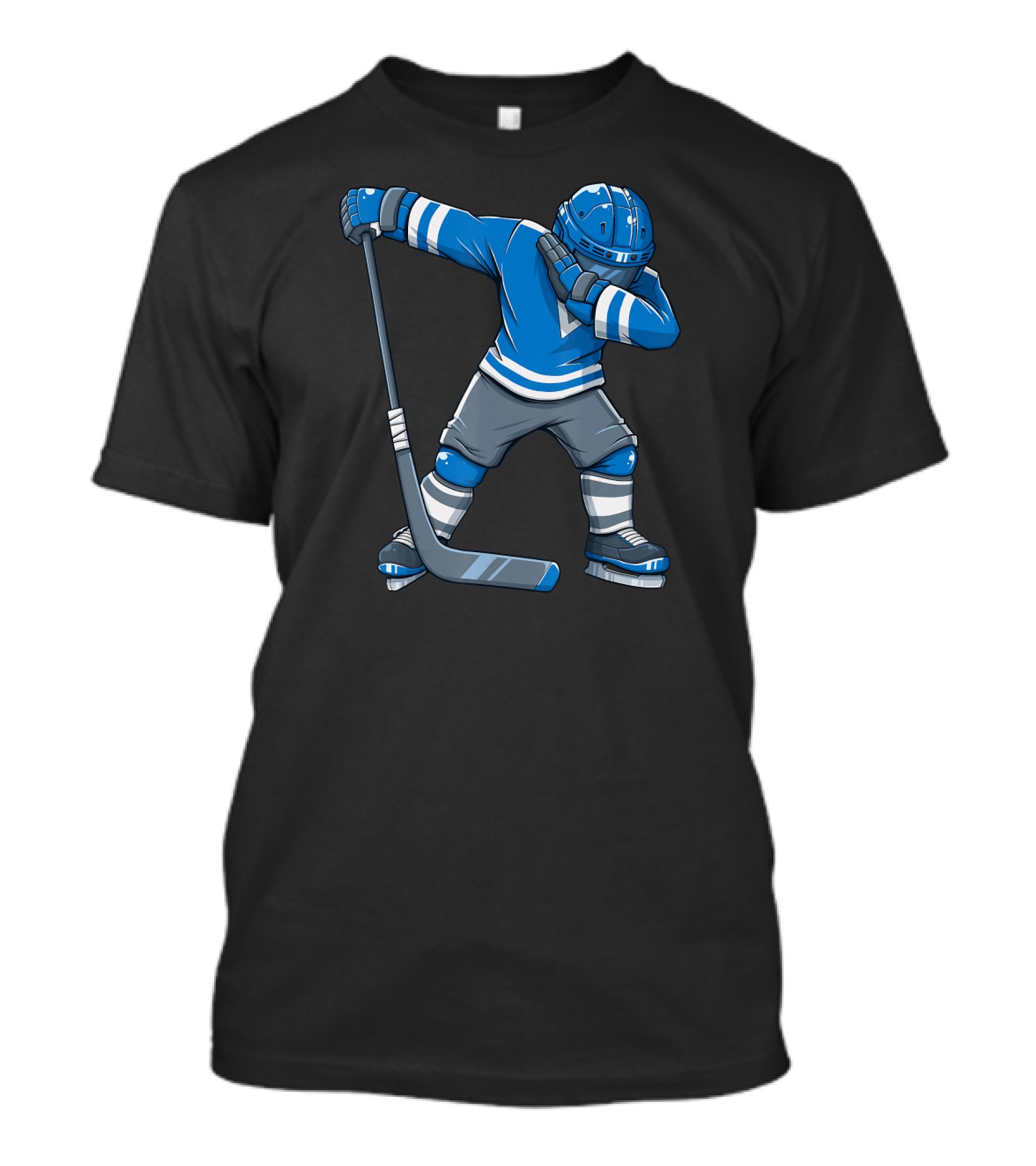 Funny Boy Kid Ice Hockey Dab Player T-Shirt