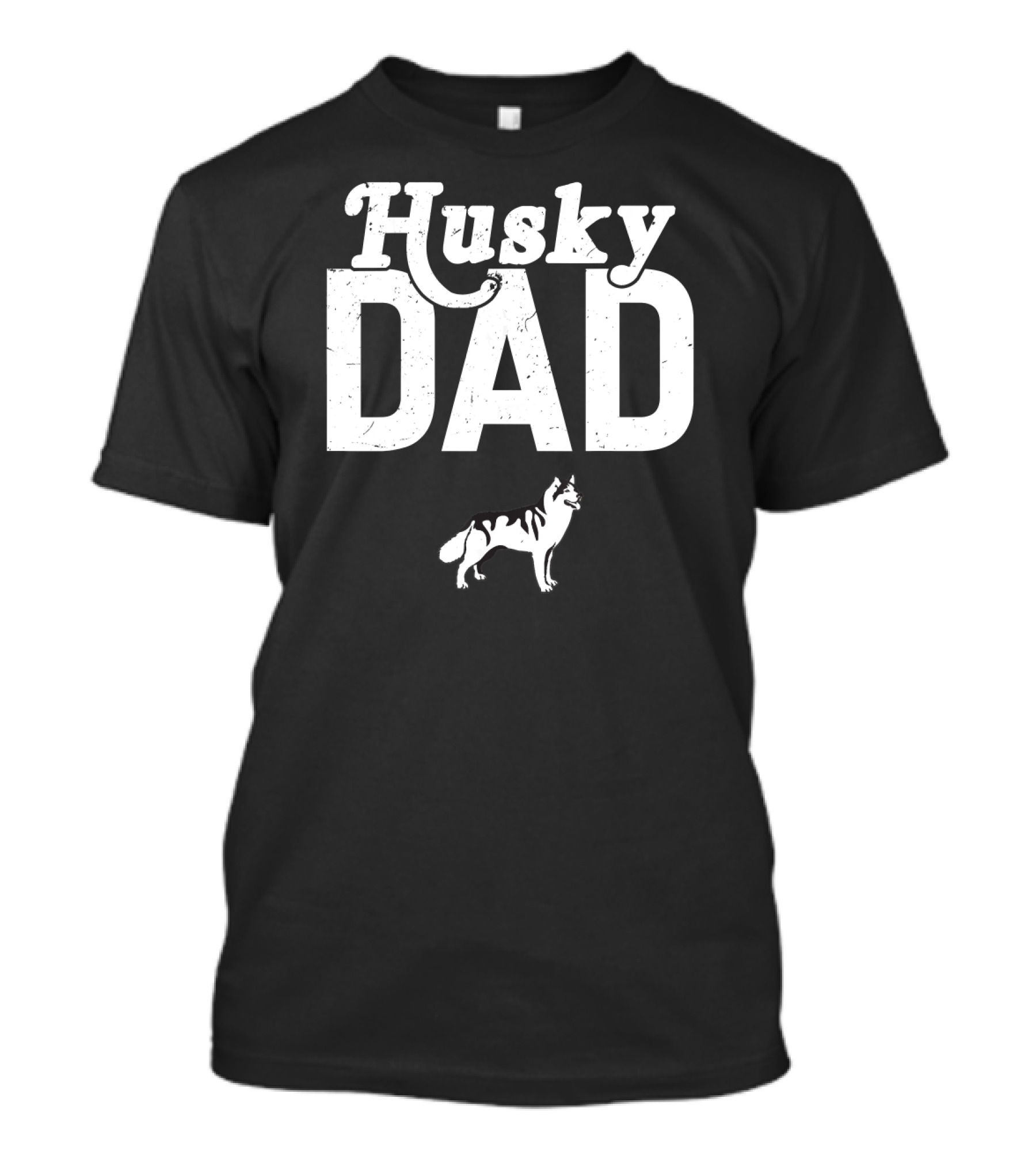 Husky Dad Funny Cool Dog Idea Alaska T-Shirt