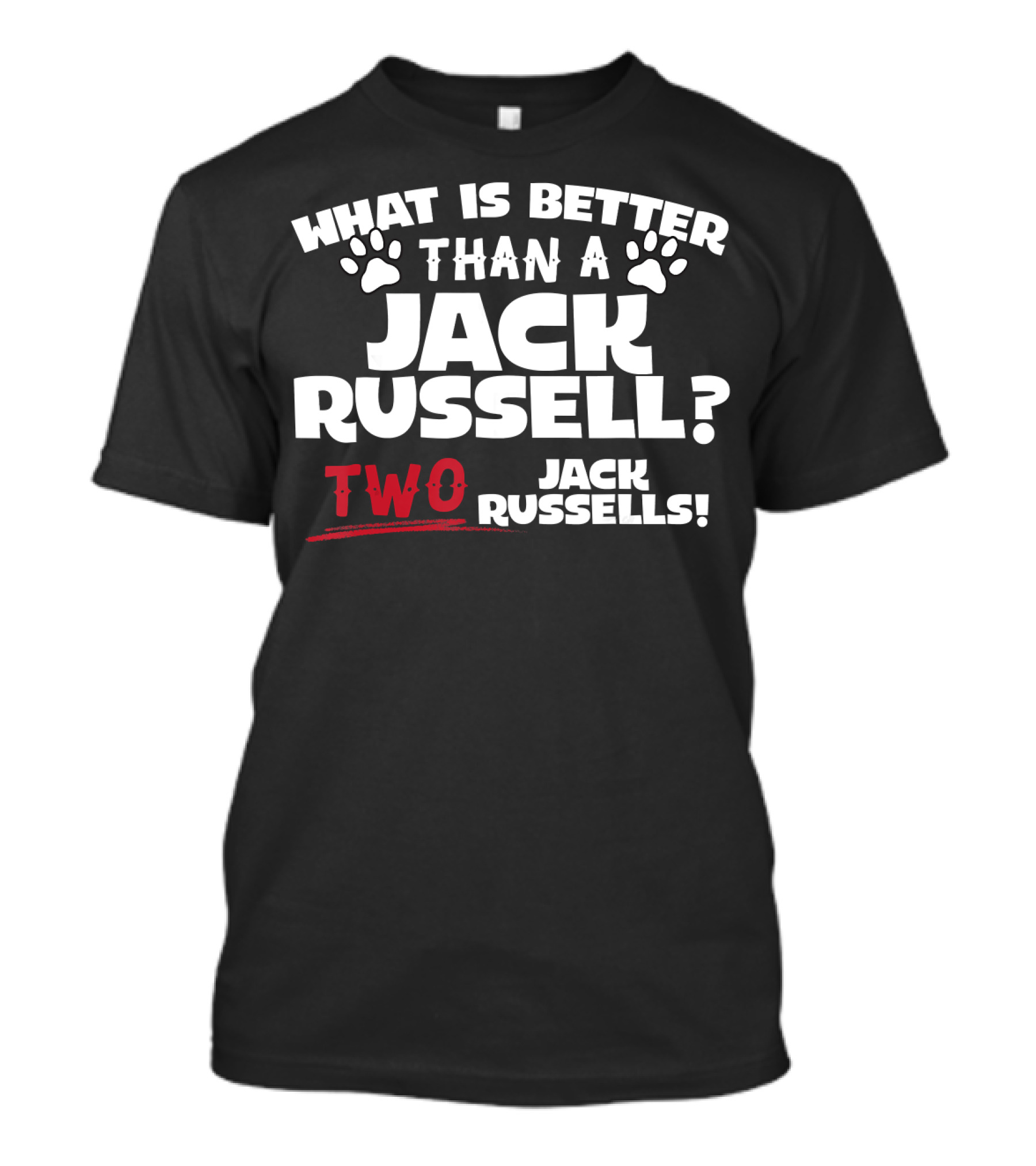 What Is Better Than A Jack Russell? Two Jack Russells T-Shirt