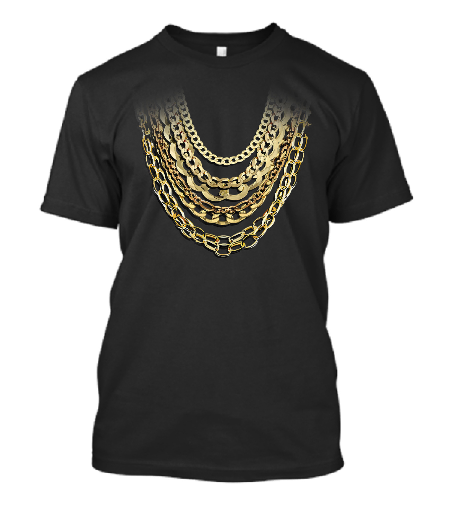 Golden Chains Hip Hop Love And Funny Fan T-Shirt