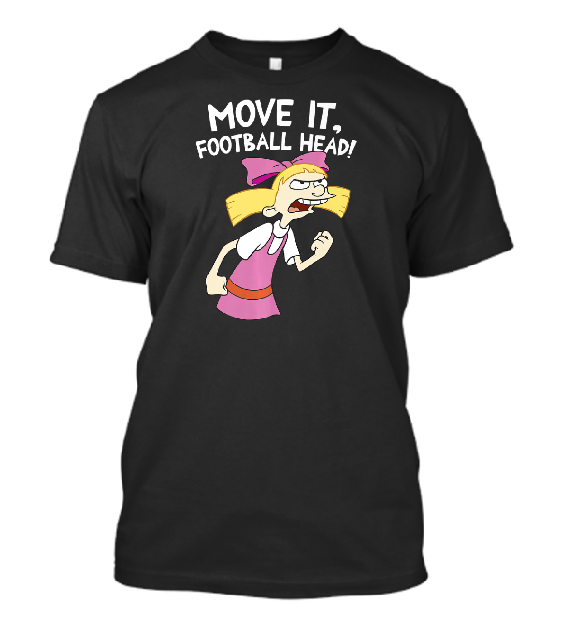 Move It Football Head Helga Hey Arnold T-Shirt