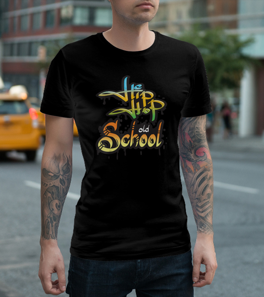 HIP HOP Old School Graffiti Freestyle Vibrant T-Shirt