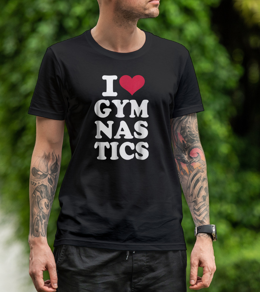 I Heart Gymnastics T-Shirt