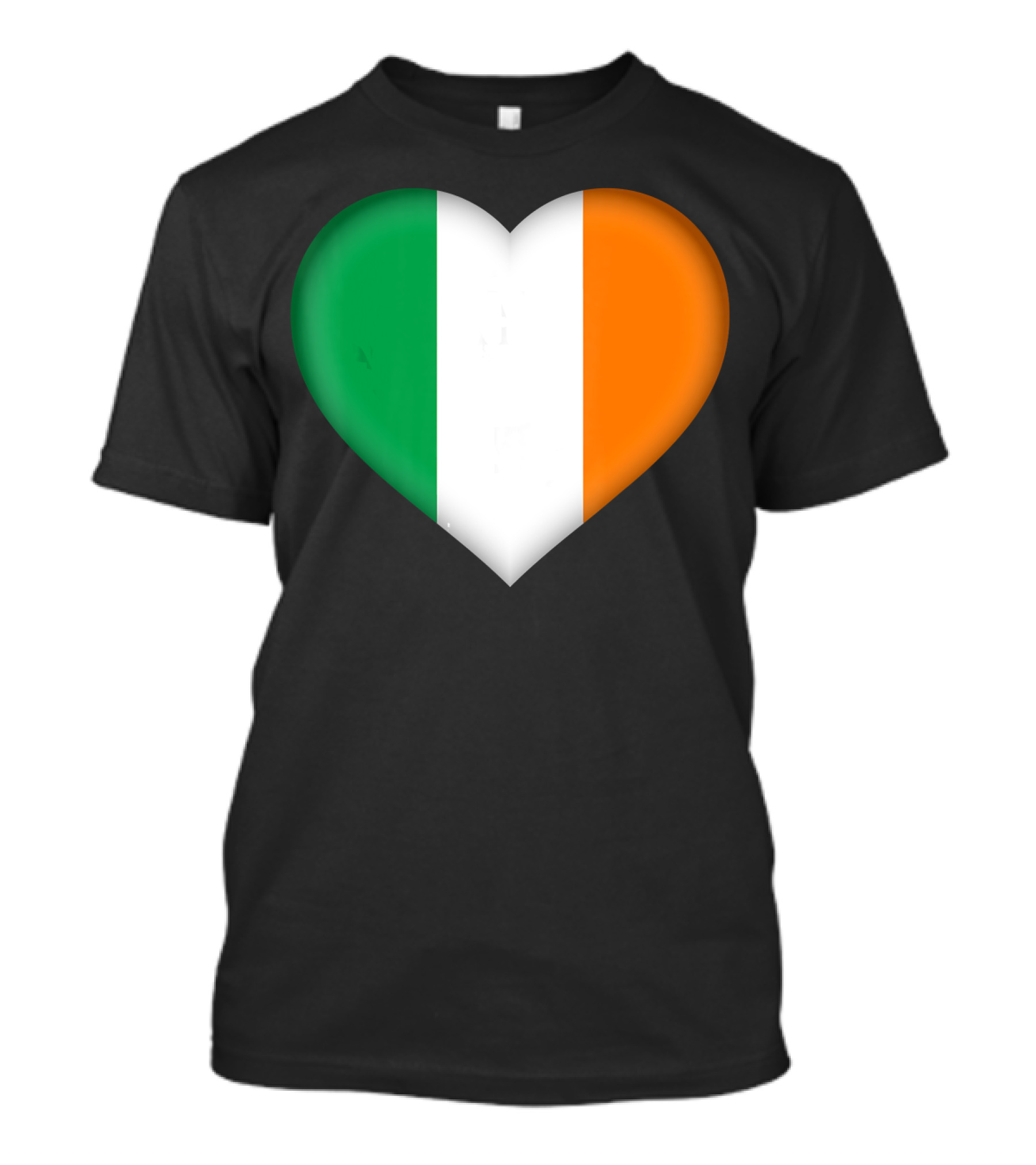 Ireland Irish Flag Heart Love T-Shirt