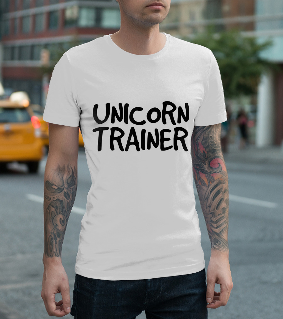 UNICORN TRAINER Funny Horse Equestrian T-Shirt