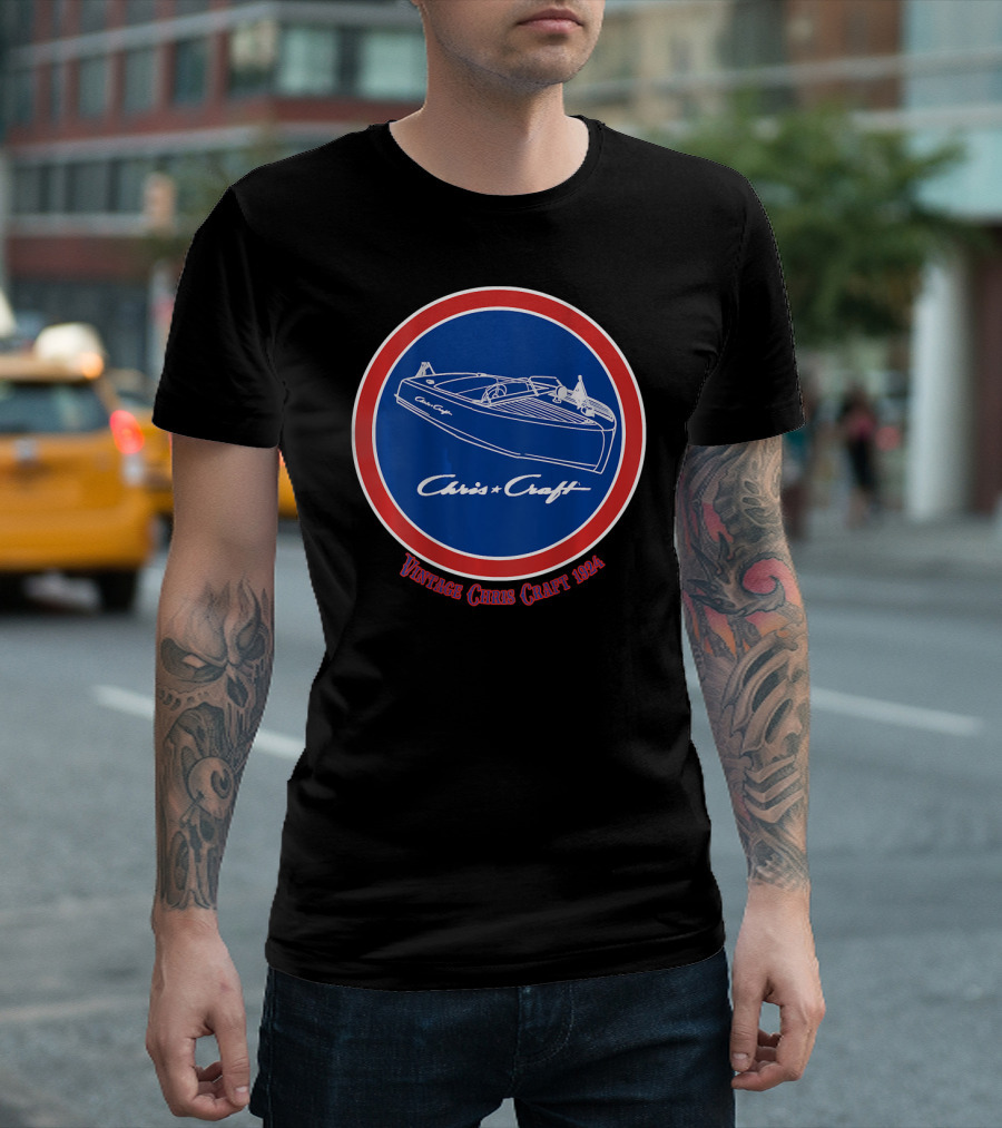 Vintage Chris Craft 1924 Speedboat Classic T-Shirt