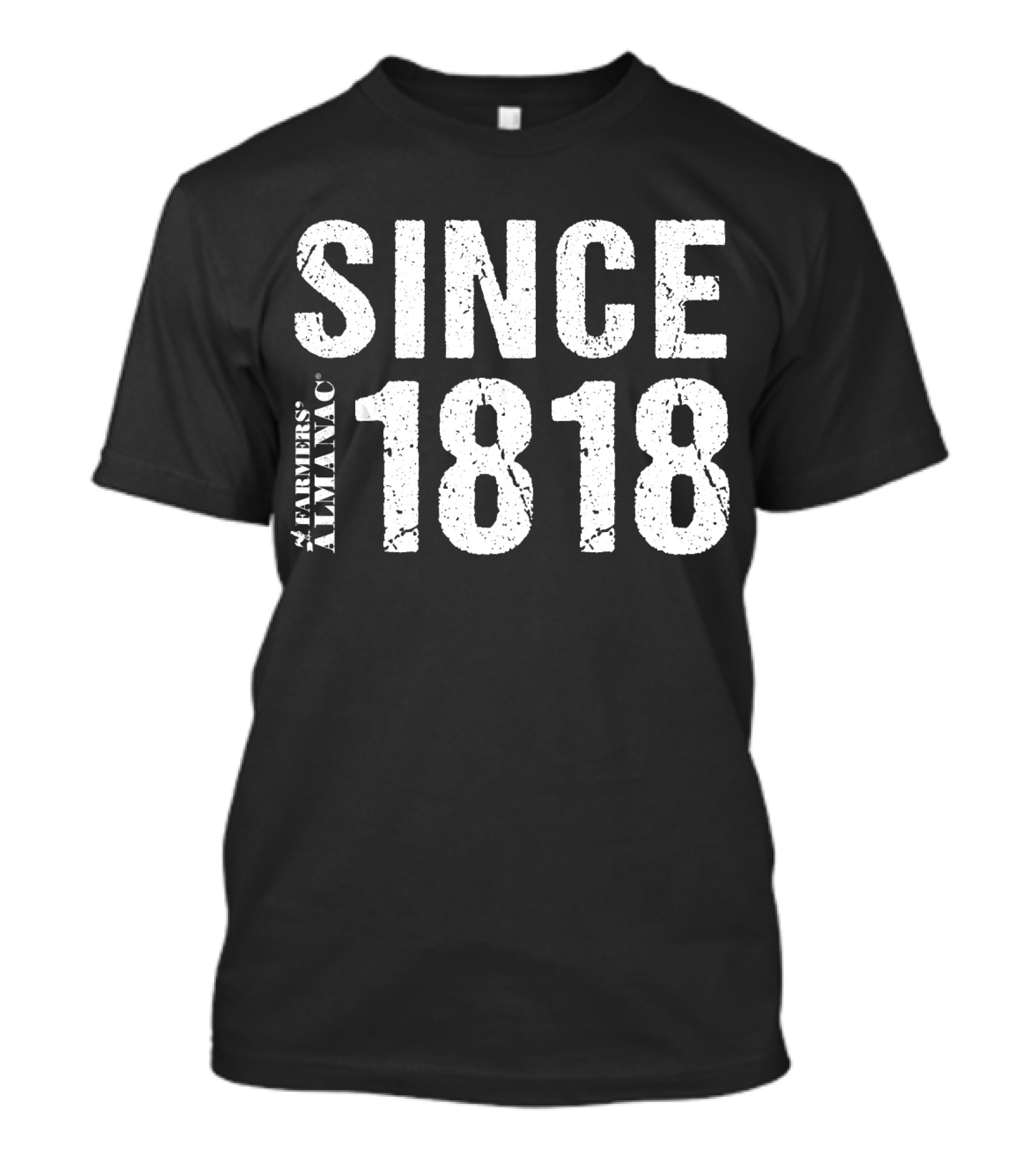 Since 1818 Farmers' Almanac Vintage Grunge T-Shirt