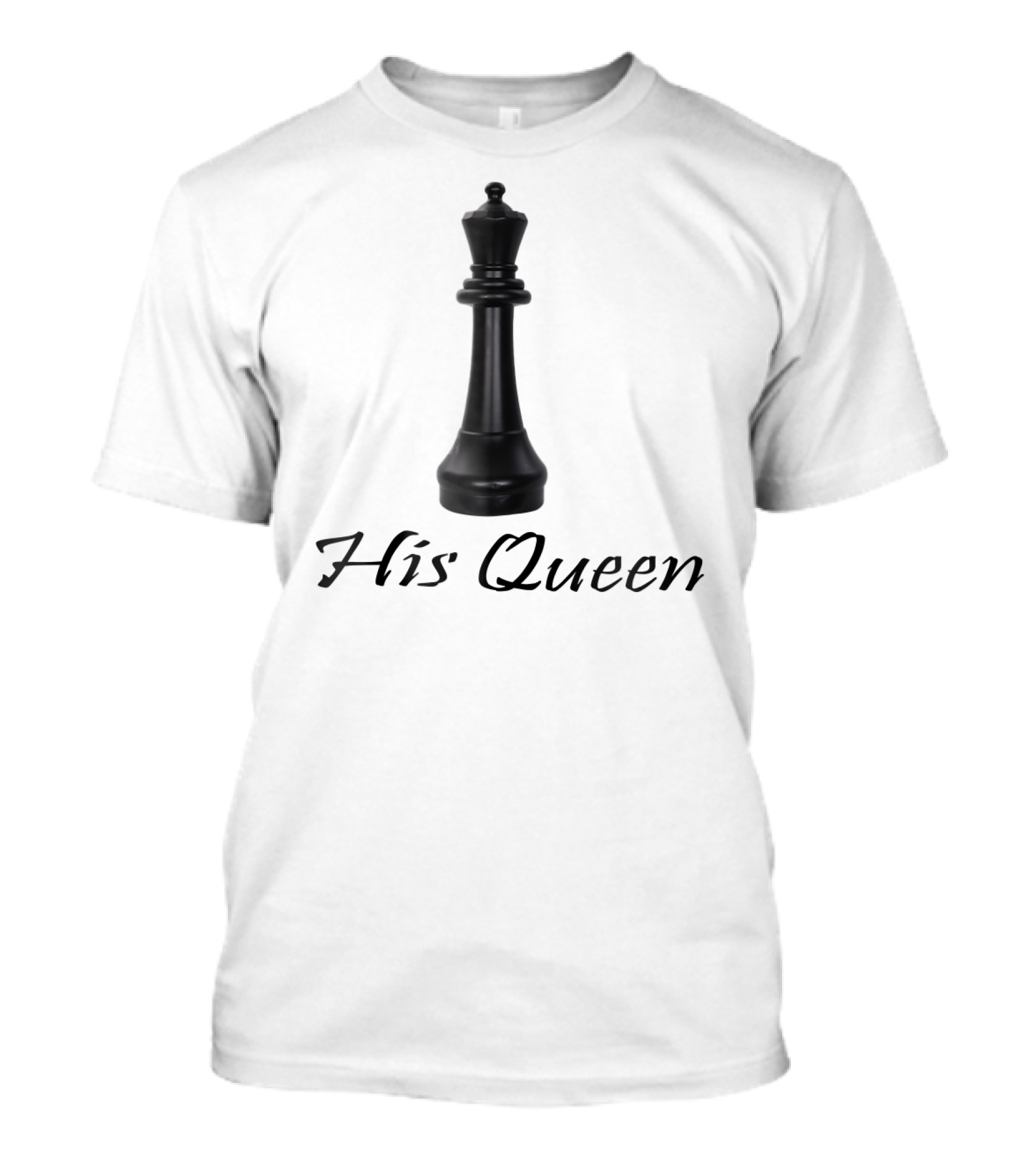 Duo Couples Chess His Queen T-Shirt