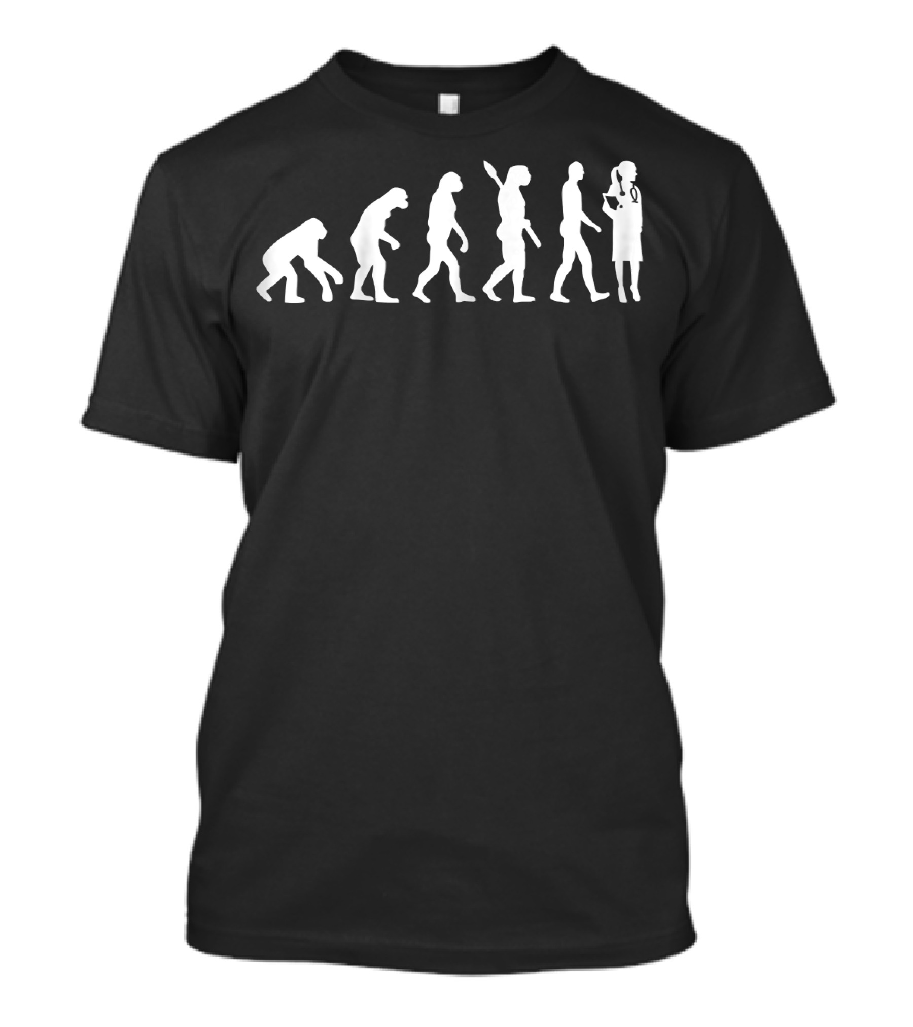 Evolution Of Female Doctor Journey T-Shirt