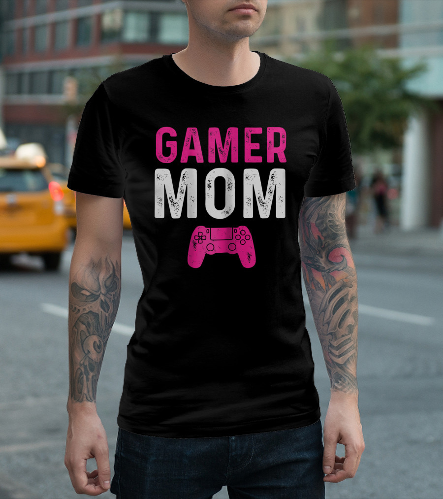 Gamer Mom Controller T-Shirt