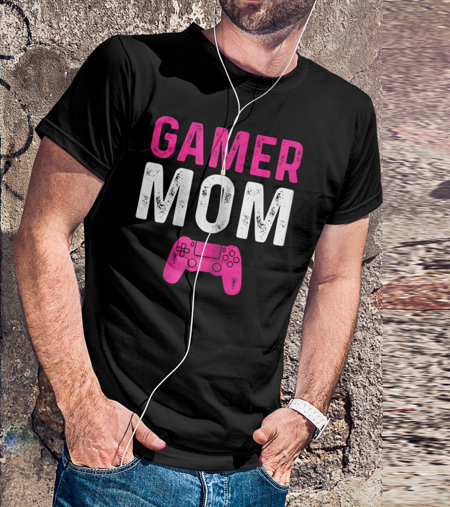 Gamer Mom Controller T-Shirt