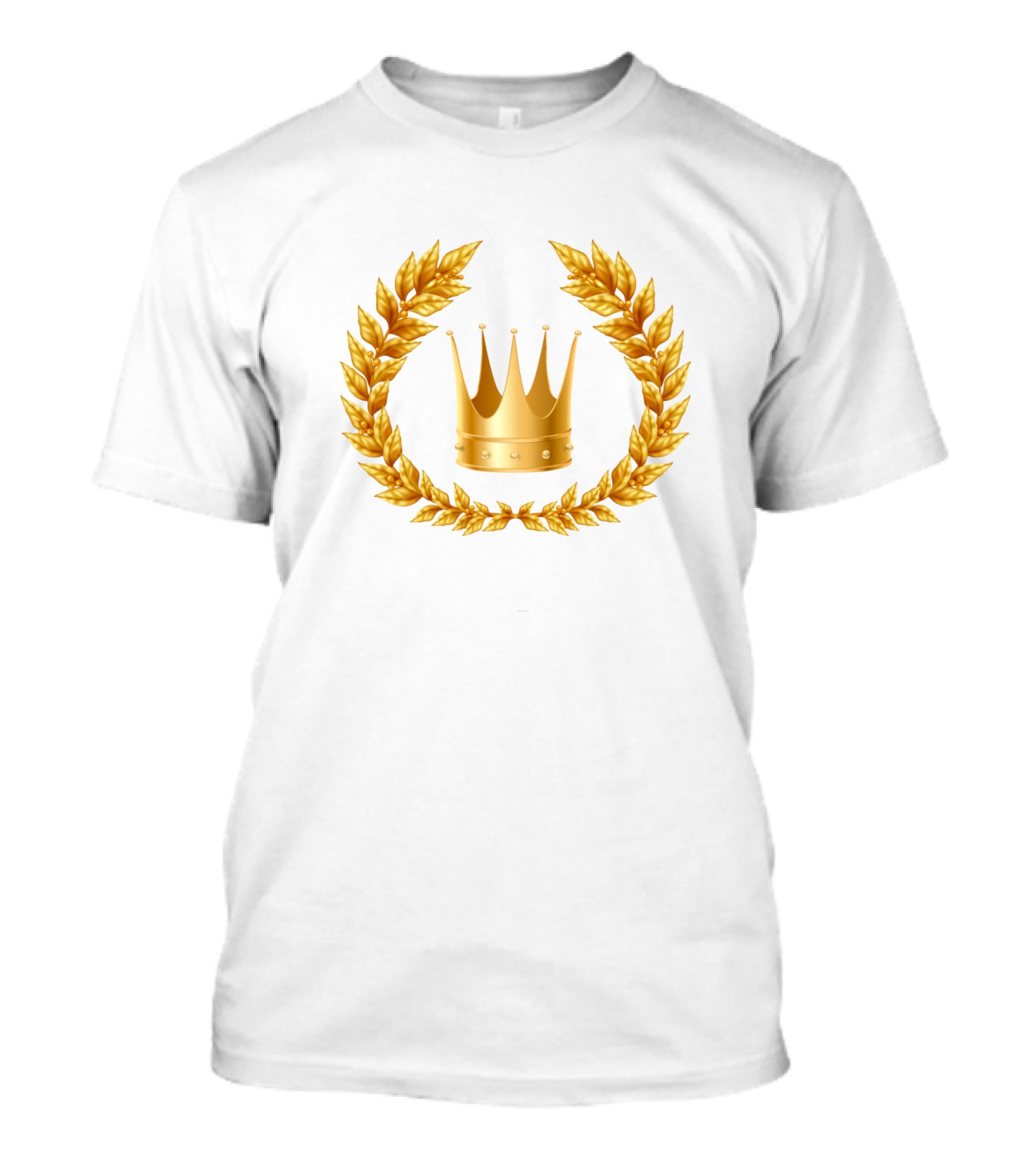 Yvie Oddly Crown Golden Laurel Wreath T-Shirt