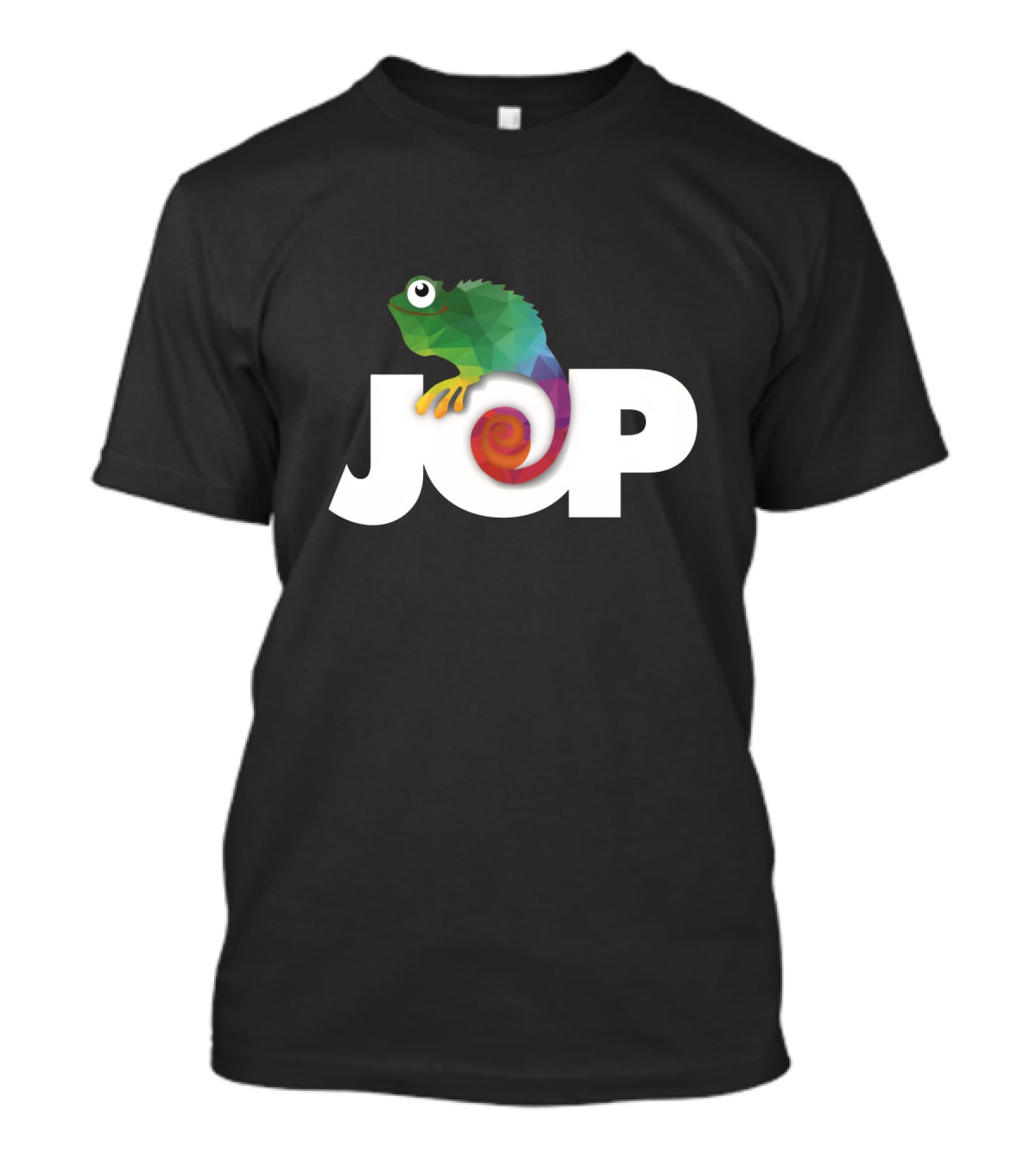 JOP Colorful Chameleon Logomerch T-Shirt