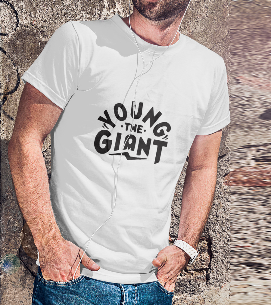 Young The Giant Band Name Logo Retro T-Shirt