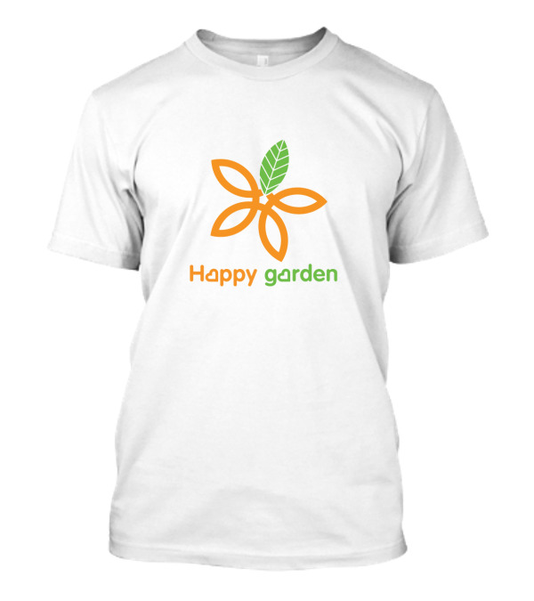 Happy Garden Leaf Flower T-Shirt