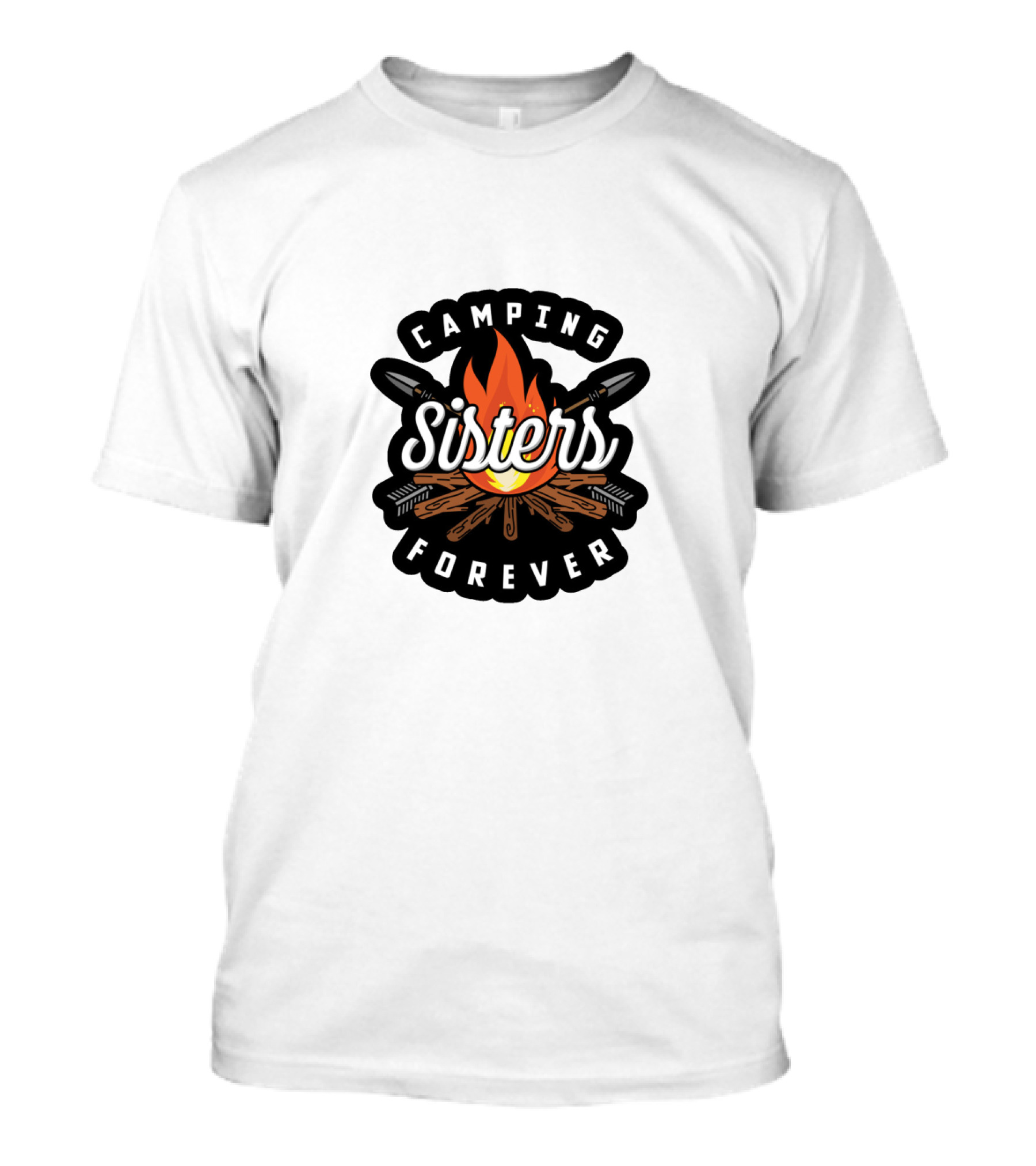 Camping Sisters Forever T-Shirt