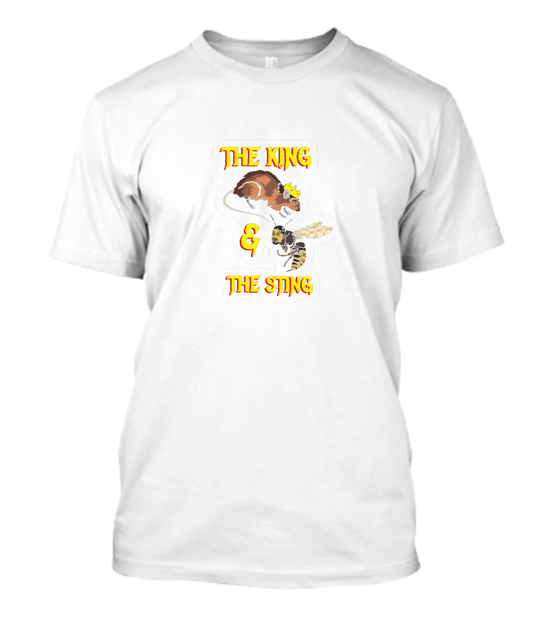 The King And The Sting Rat And Bee Comedy Podcast Theo Von Brand T-Shirt