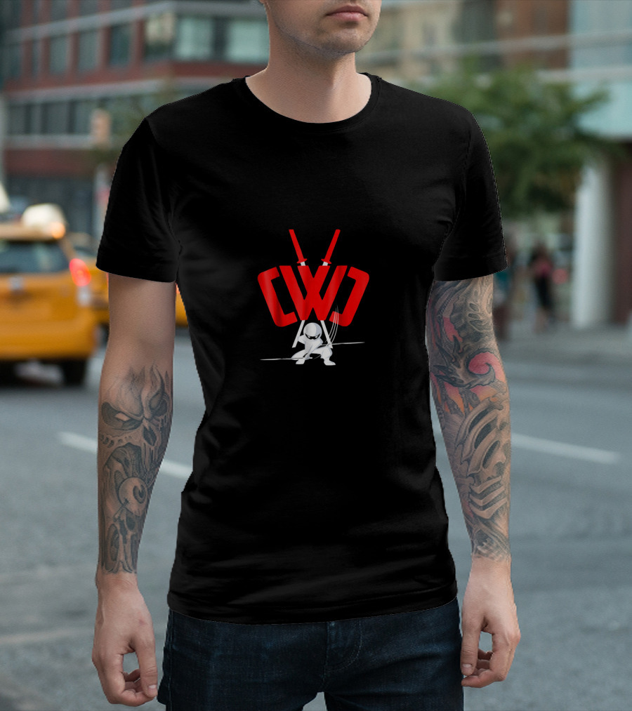 CWC Spy Ninja With Dual Swords T-Shirt
