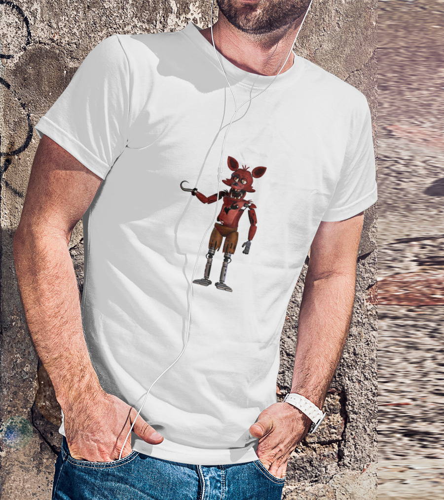 FNAF AR Foxy Animatronic Character T-Shirt
