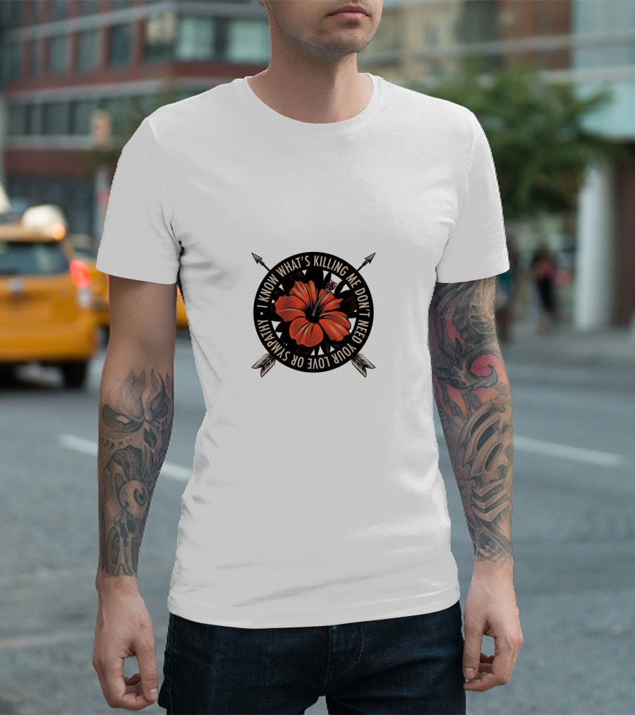 Dance Gavin Dance I Know What's Killing Me Don't Need Your Love or Sympathy T-Shirt