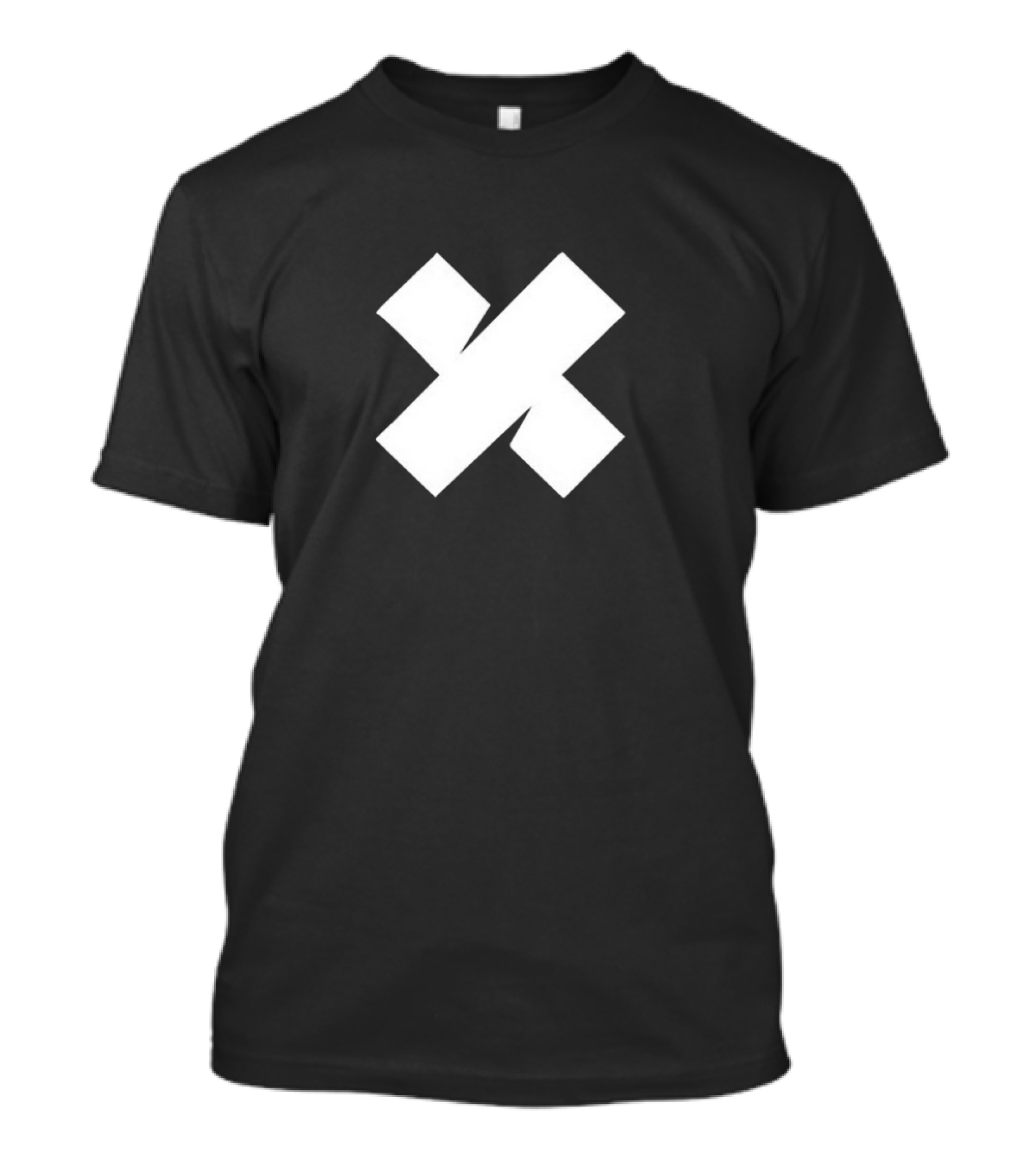 XPLR Logo Black White Minimalist T-Shirt