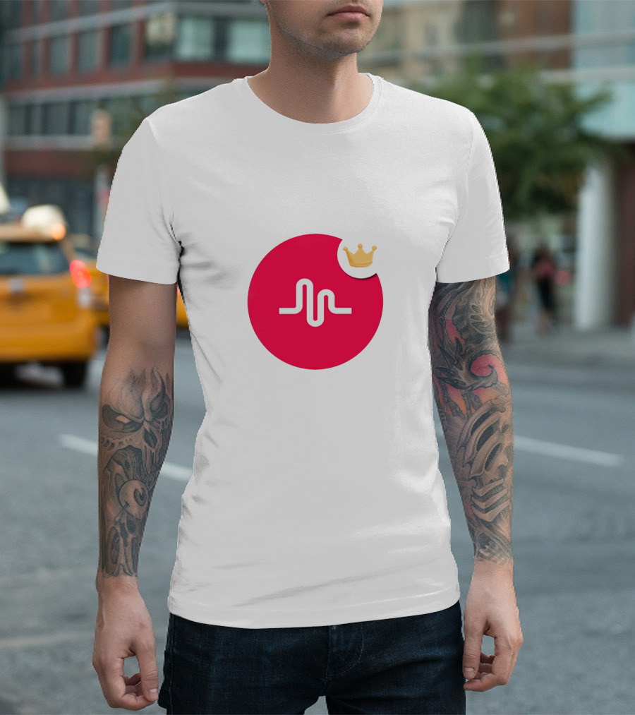 Tate McRae Musical.ly Logo Crown T-Shirt
