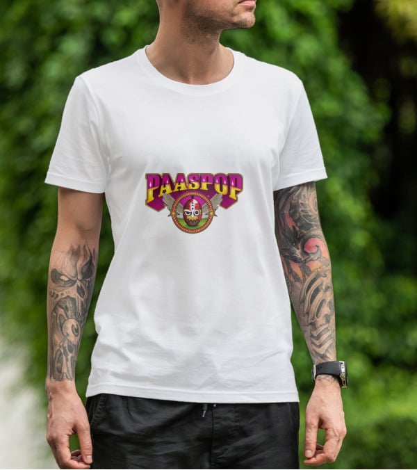 PAASPOP Owl Wings Festival Badge T-Shirt