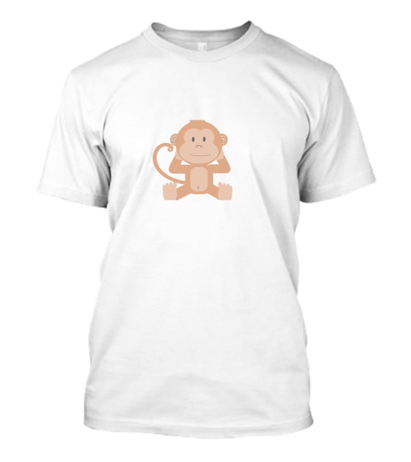 Kruzadar Cute Cartoon Monkey T-Shirt
