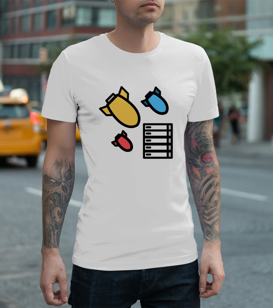 DDOS Attacks Bombarding Server Iconic T-Shirt