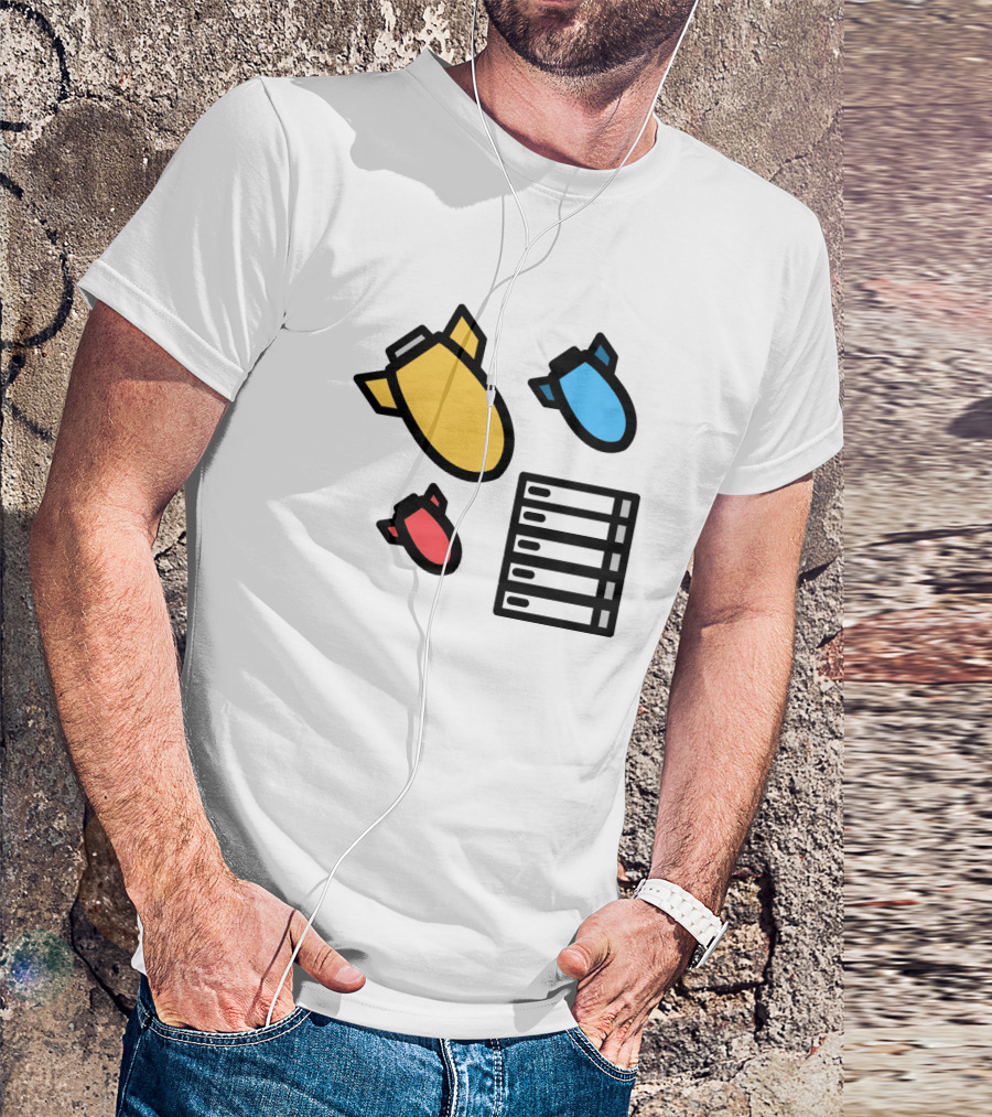 DDOS Attacks Bombarding Server Iconic T-Shirt