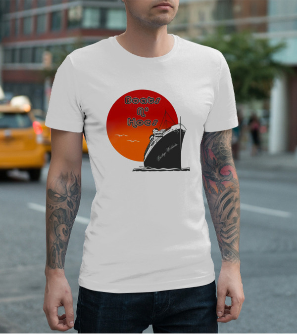 Boats N' Hoes Prestige Worldwide Step Brothers Sun Cruise T-Shirt