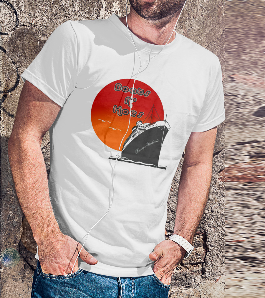 Boats N' Hoes Prestige Worldwide Step Brothers Sun Cruise T-Shirt