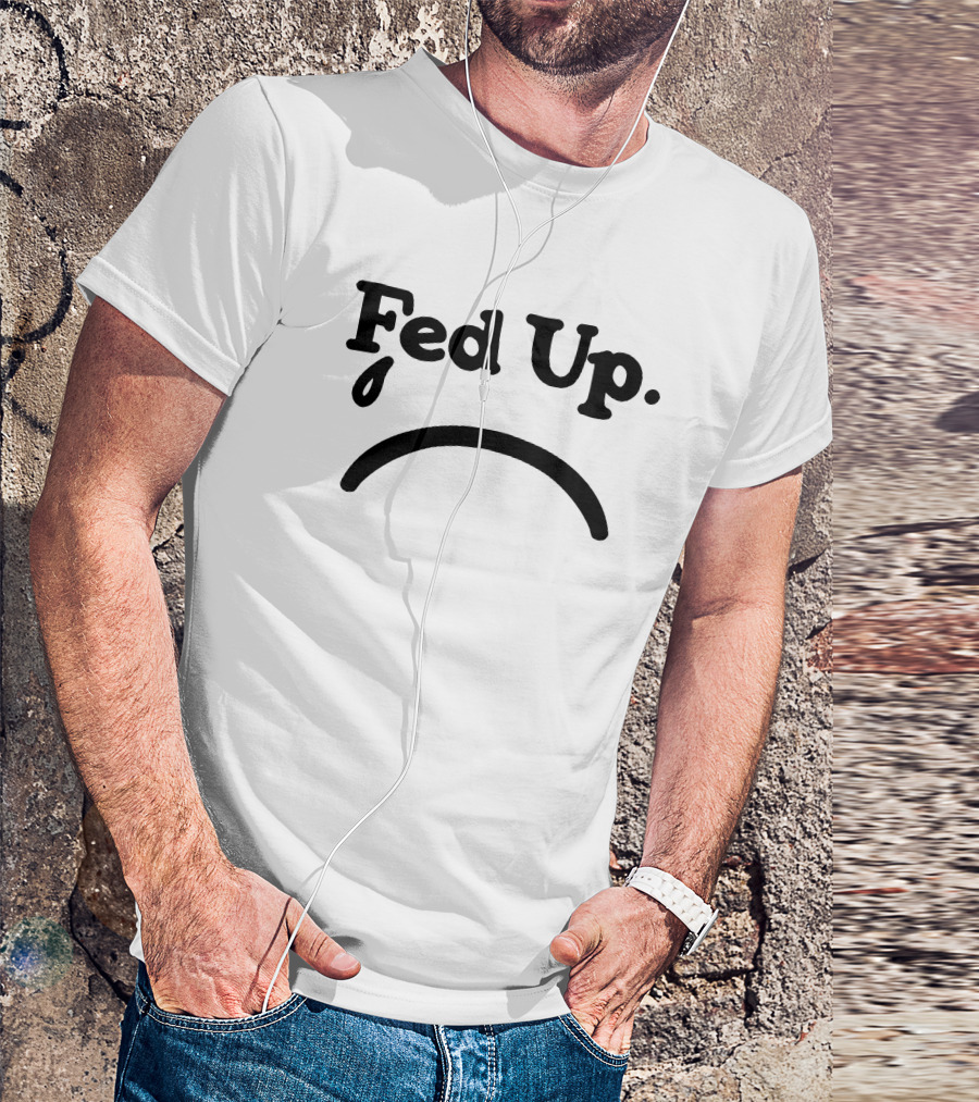 Fed Up Frown Emoticon T-Shirt