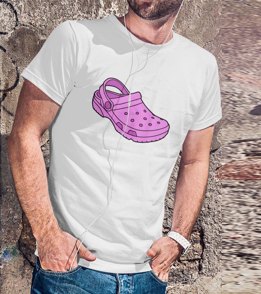 Crocs Pink Clog T-Shirt