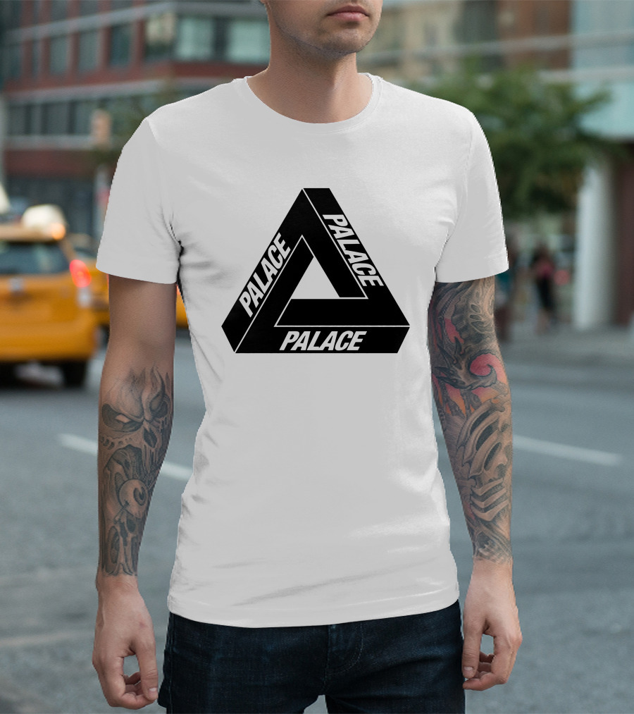 Palace Tri-Ferg Logo Black T-Shirt